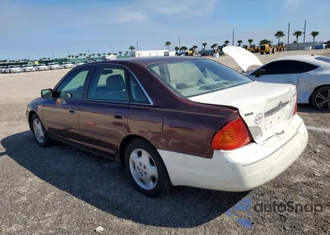 2003 Toyota Avalon Xl z USA, uszkodzony, nr VIN 4T1BF28B63U298569